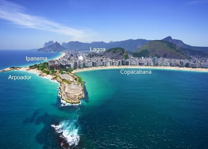 Elegant Studio Vista Lateral Mar Ipanema Best Locatlon Rio de Janeiro